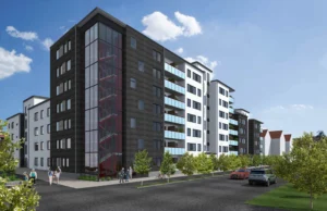 Fasadritning 90graders