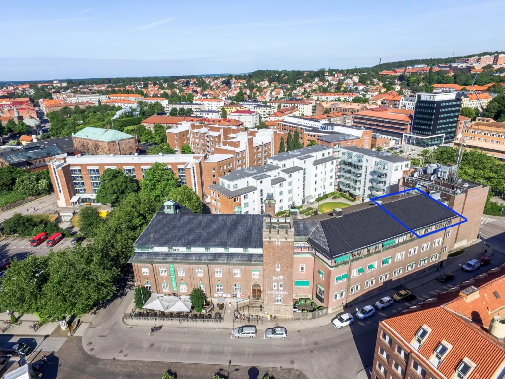 Flyg torgmunken kontorshotell